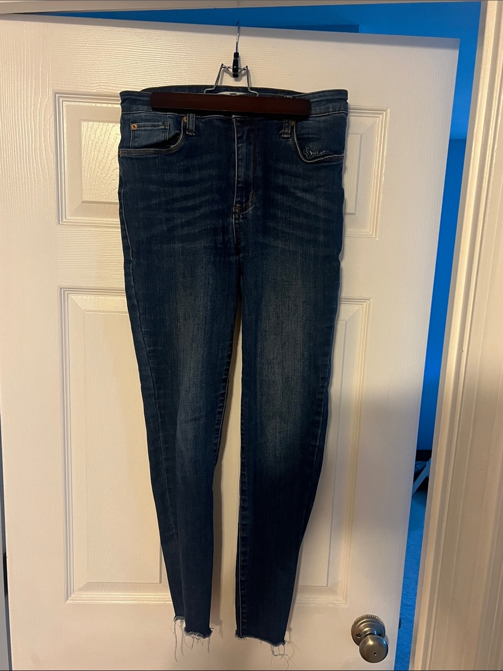 Women's Dark Blue Slim Jeans - Classic Everyday Denim